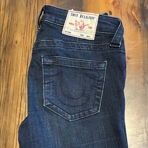 True Religion Stella Mid Rise Skinny Jeans